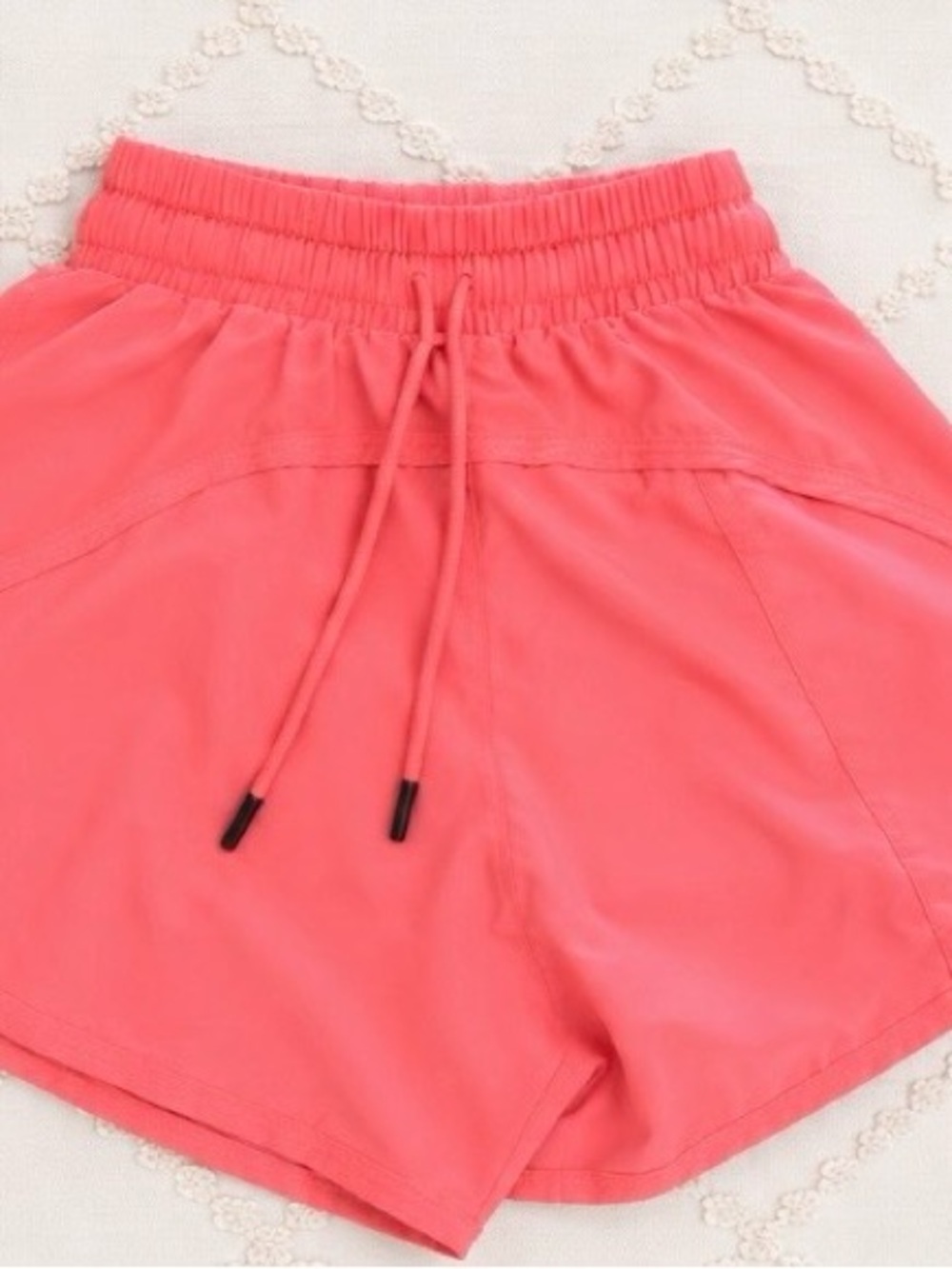 Lululemon Hotty Hot Style Shorts – Bright Coral Pink